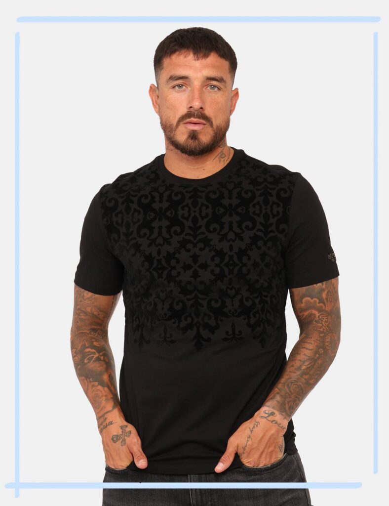 T-shirt Guess Nero Taglia L