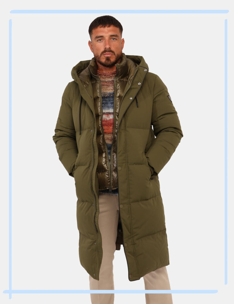 Piumino Guess Verde Taglia L