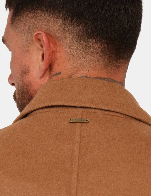 Cappoto Guess Marrone Taglia L - L’articolo appartiene al campionario esclusivo di stagione: pezzo unico.Cod. art. M4BL47WGJ