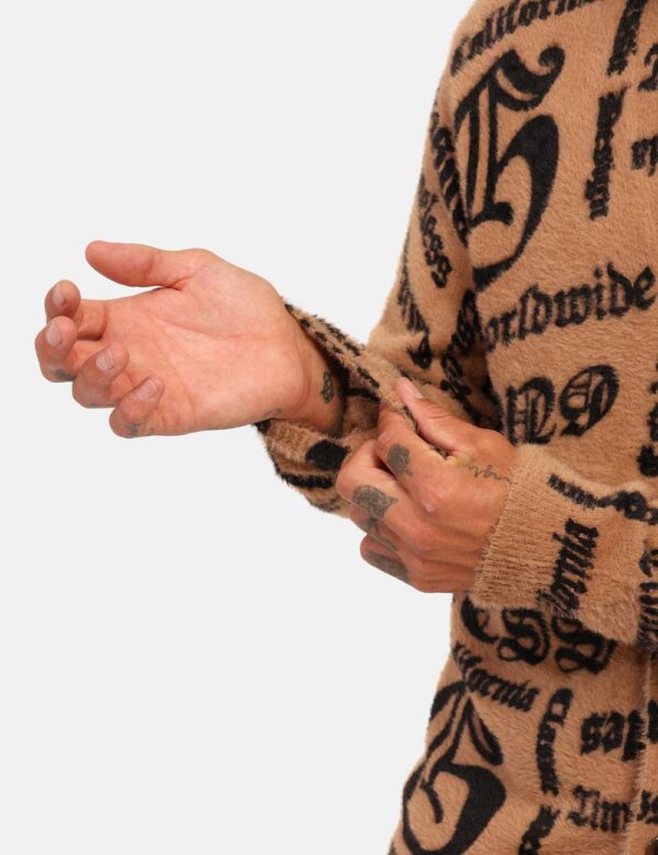 Cardigan Guess Marrone Taglia L - L’articolo appartiene al campionario esclusivo di stagione: pezzo unico.Cod. art. M4BR28Z3
