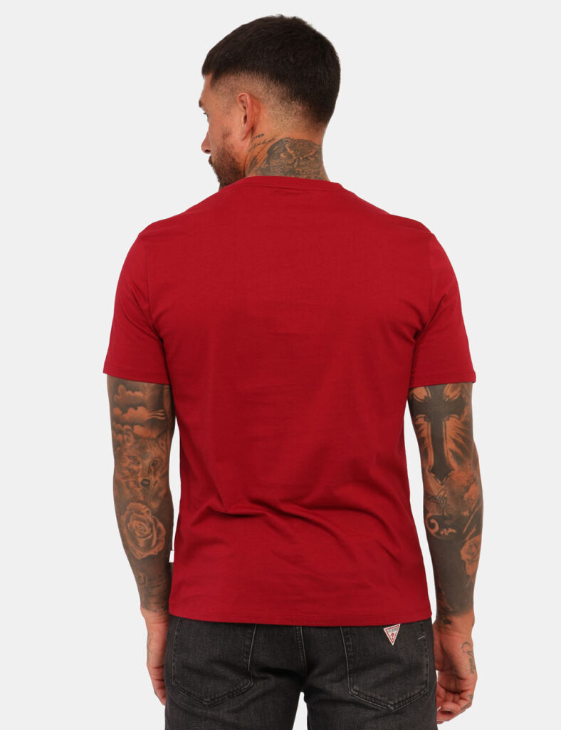 T shirt Guess Bordeaux Taglia L