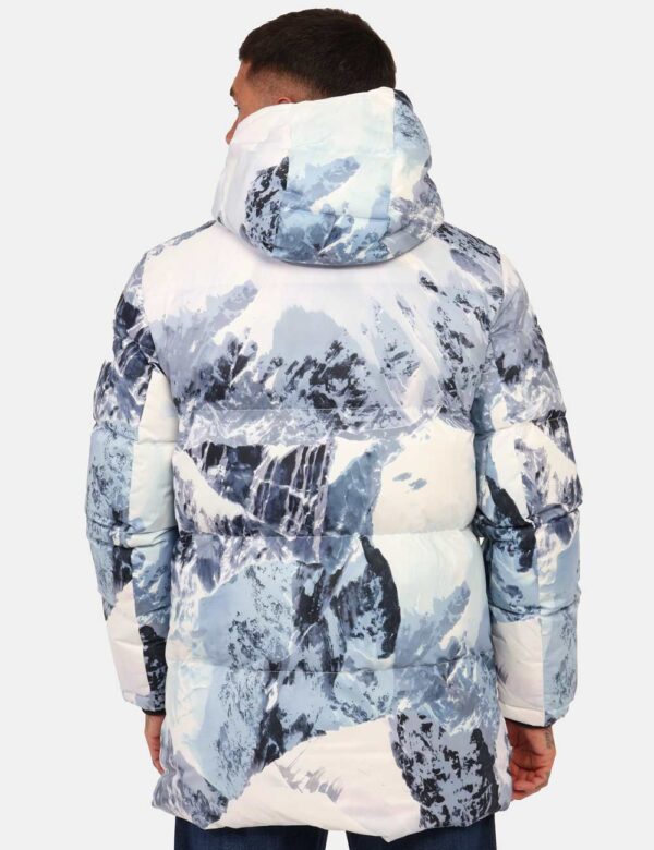 Piumino Guess Azzurro Taglia L - L’articolo appartiene al campionario esclusivo di stagione: pezzo unico.Cod. art. M5BL0OW32