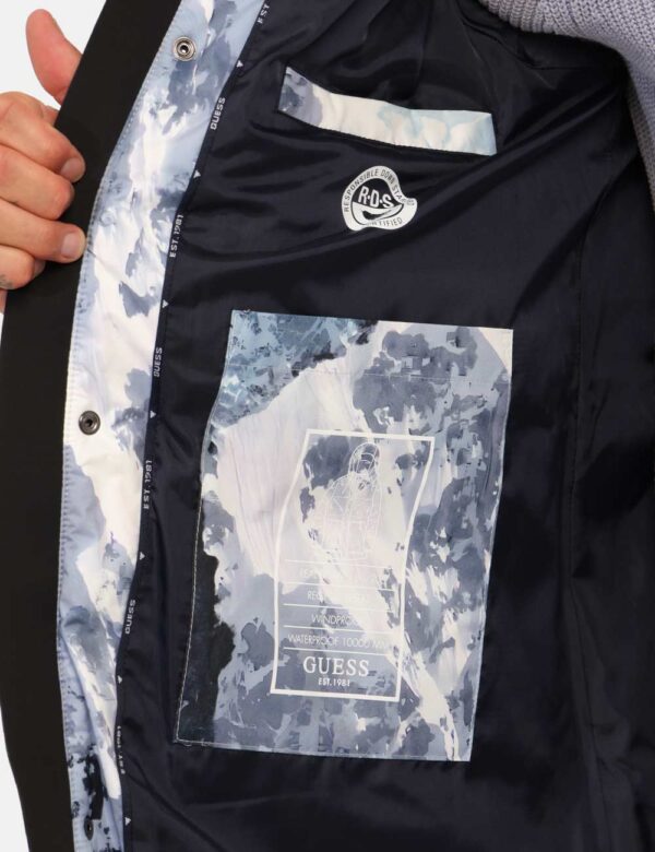 Piumino Guess Azzurro Taglia L - L’articolo appartiene al campionario esclusivo di stagione: pezzo unico.Cod. art. M5BL0OW32