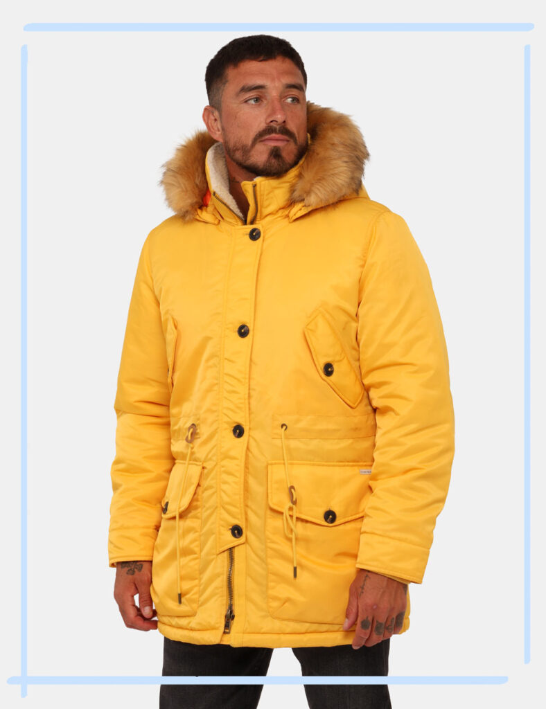 Piumino Guess Giallo Taglia L