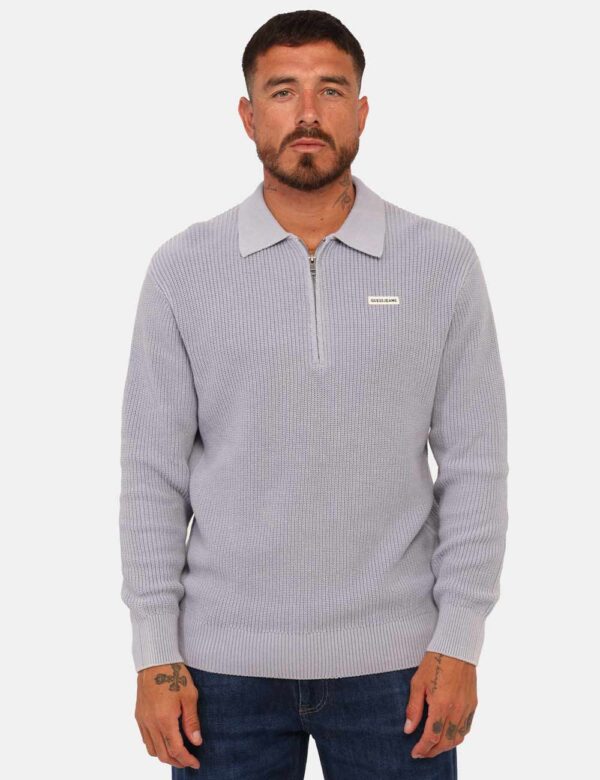 Maglione Guess Azzurro Taglia L - L’articolo appartiene al campionario esclusivo di stagione: pezzo unico.Cod. art. M5BR05Z3