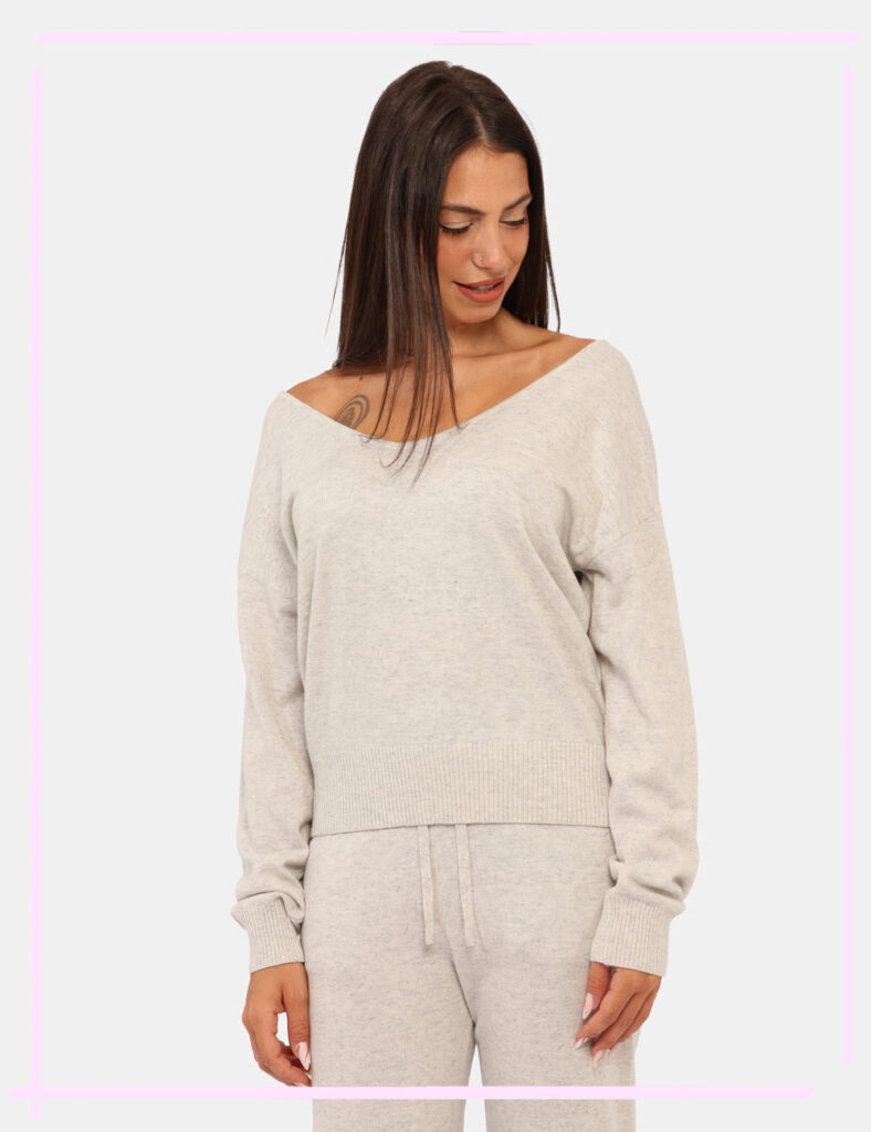 Abbigliamento donna scontato - Maglione Guess Grigio Taglia S