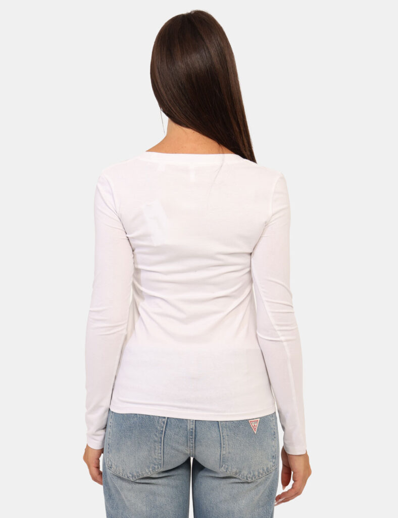 Abbigliamento donna scontato - T-shirt Guess Bianco Taglia S