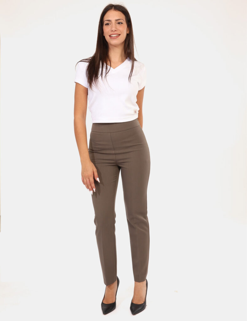 Abbigliamento donna scontato - Pantaloni Materica Grigio