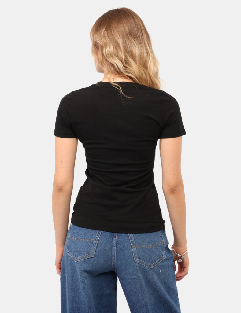Abbigliamento donna scontato - T-shirt Pepe Jeans Nero