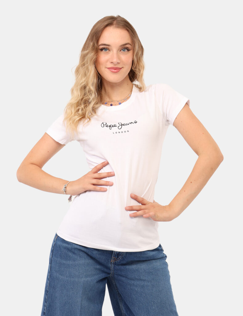 Abbigliamento donna scontato - T-shirt Pepe Jeans Bianco