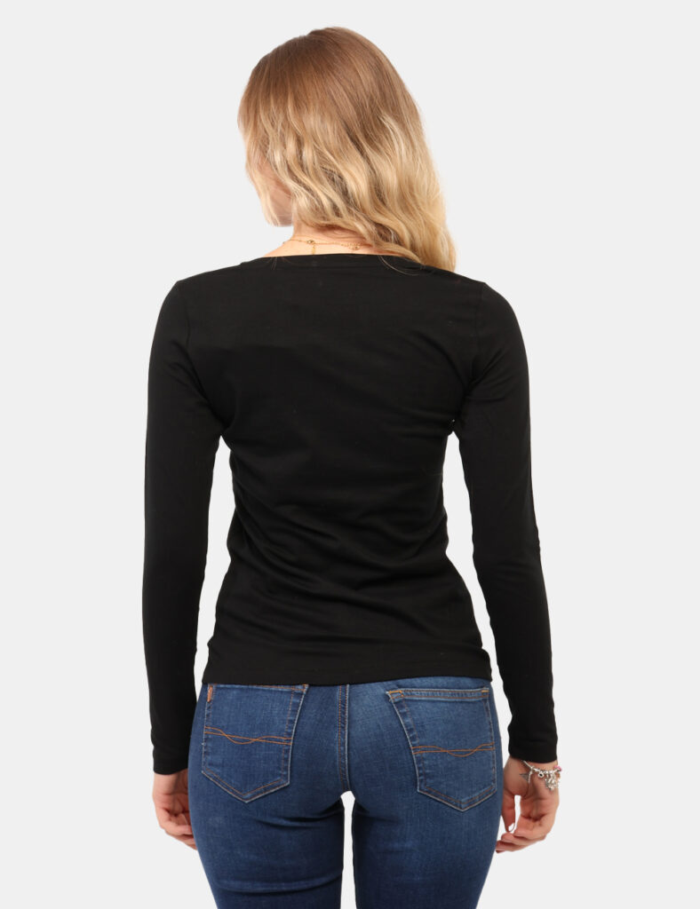 Abbigliamento donna scontato - T-shirt Pepe Jeans Nero