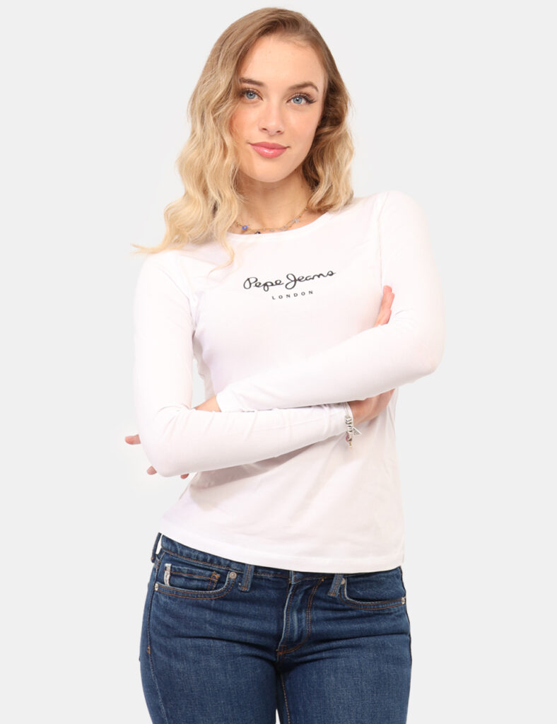 Abbigliamento donna scontato - T-shirt Pepe Jeans Bianco