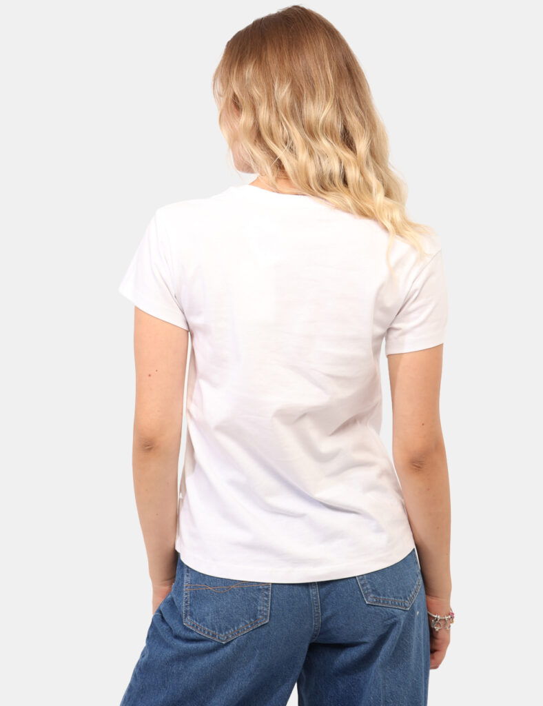 Abbigliamento donna scontato - T-shirt Pepe Jeans Bianco