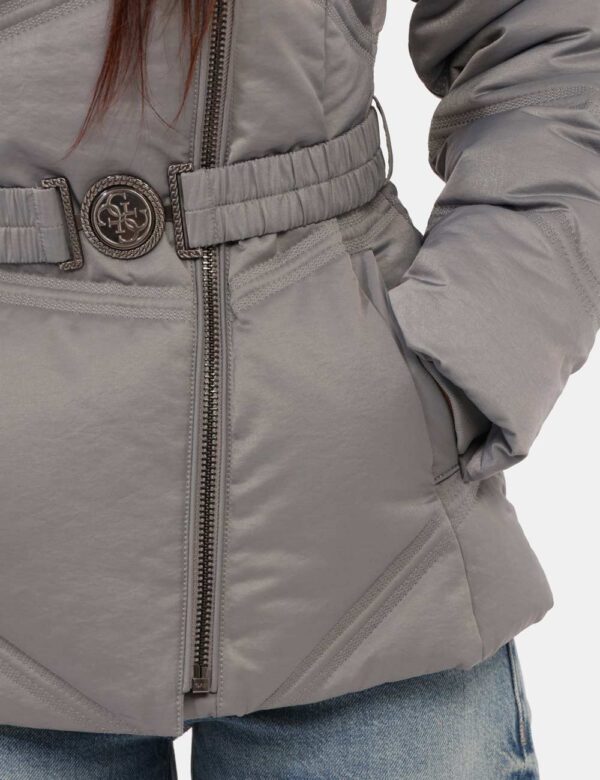 Piumino Guess Grigio Taglia S - L’articolo appartiene al campionario esclusivo di stagione: pezzo unico.Cod. art. W5BL32WG09