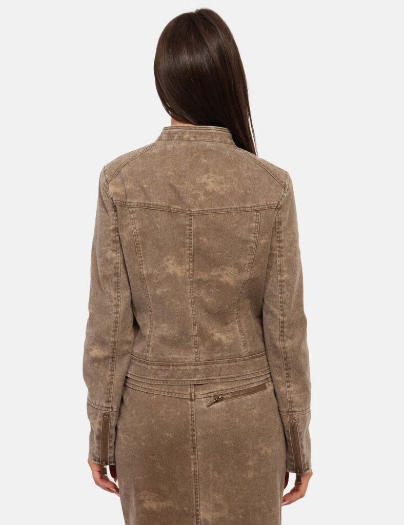 Giacca elegante da donna scontata - Giacca Guess Marrone Taglia S