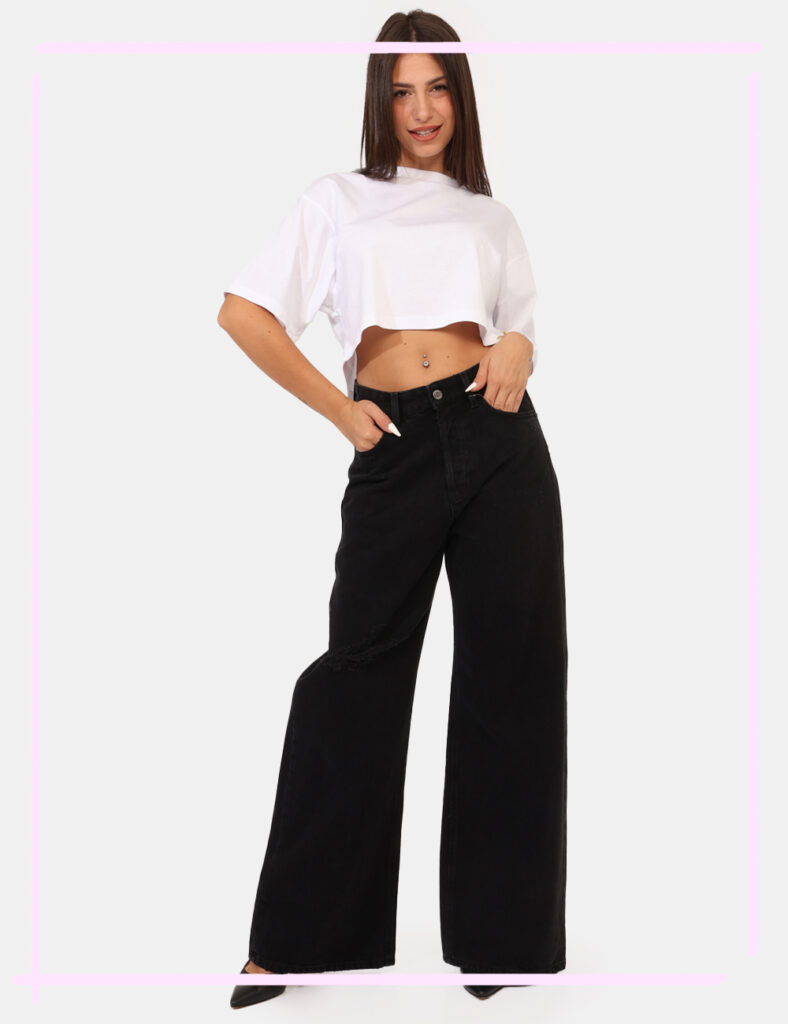Abbigliamento donna scontato - Jeans Hinnominate Nero Taglia 26