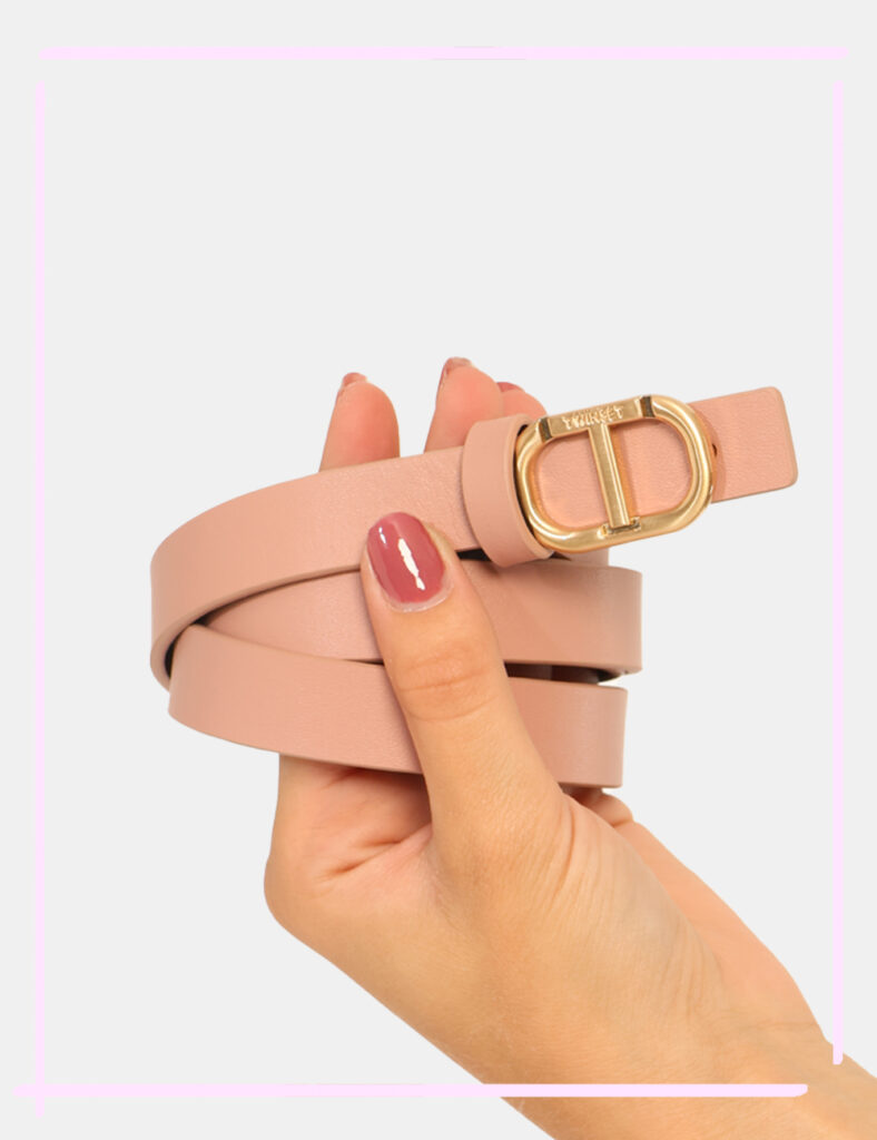 Cintura Twin Set Rosa