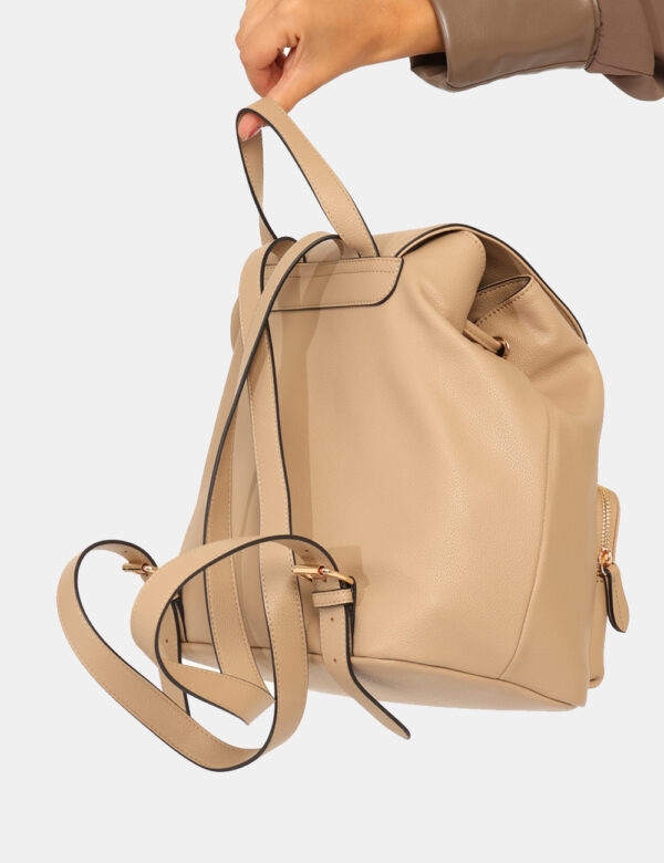 Zaino Twin Set Beige - L’articolo appartiene al campionario esclusivo di stagione: pezzo unico.Cod. art. 252TB7014 DP CAVi r