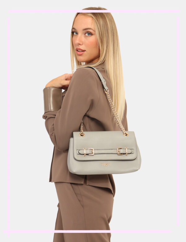 Borsa Twin Set Grigio - L’articolo appartiene al campionario esclusivo di stagione: pezzo unico.Cod. art. 252TB7015 DP CAVi
