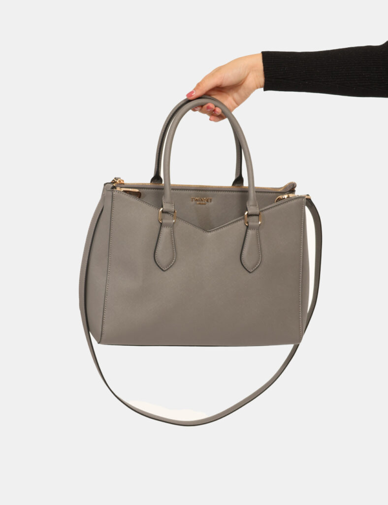 Borsa Twin Set Grigio - L’articolo appartiene al campionario esclusivo di stagione: pezzo unico.Cod. art. 252TB7031 DP CAVi