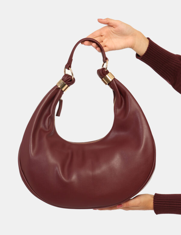 Borsa Twin Set Bordeaux - L’articolo appartiene al campionario esclusivo di stagione: pezzo unico.Cod. art. 252TB7091 DP CAV
