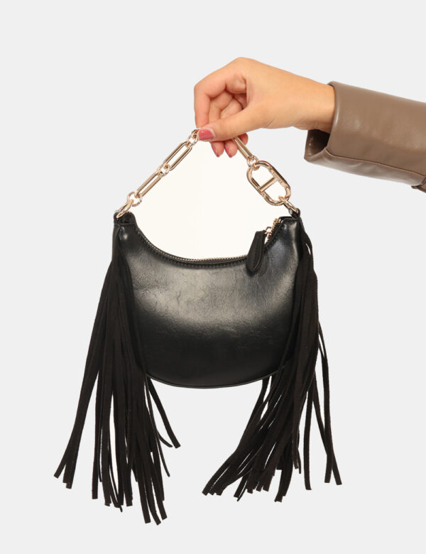 Borsa Twin Set Nero - L’articolo appartiene al campionario esclusivo di stagione: pezzo unico.Cod. art. 252TB7123 DP CAVi ri