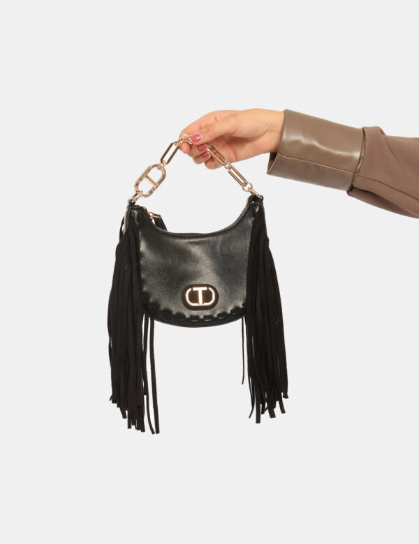 Borsa Twin Set Nero - L’articolo appartiene al campionario esclusivo di stagione: pezzo unico.Cod. art. 252TB7123 DP CAVi ri