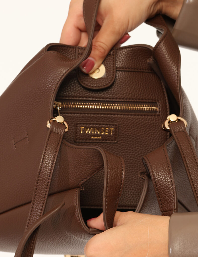 Borsa Twin Set Marrone