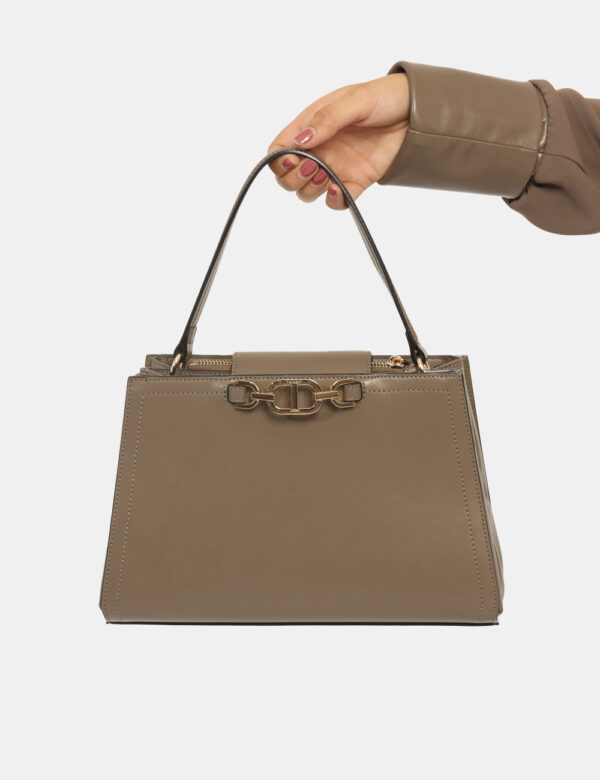 Borsa Twin Set Grigio - L’articolo appartiene al campionario esclusivo di stagione: pezzo unico.Cod. art. 252TB7303 DP CAVi