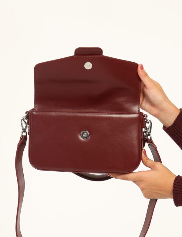 Borsa Twin Set Bordeaux - L’articolo appartiene al campionario esclusivo di stagione: pezzo unico.Cod. art. 252TB7390 DP CAV