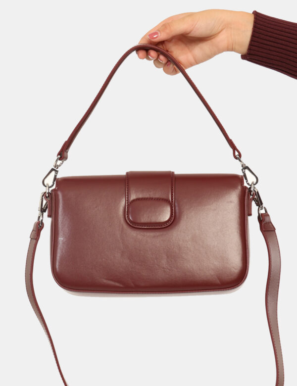 Borsa Twin Set Bordeaux - L’articolo appartiene al campionario esclusivo di stagione: pezzo unico.Cod. art. 252TB7390 DP CAV