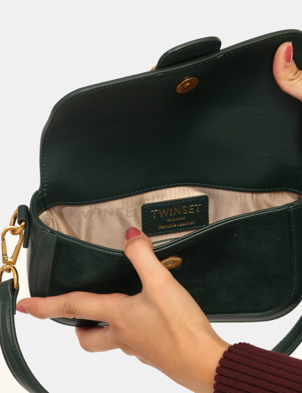 Borsa Twin Set Verde - L’articolo appartiene al campionario esclusivo di stagione: pezzo unico.Cod. art. 252TD8371 DP CAVi r