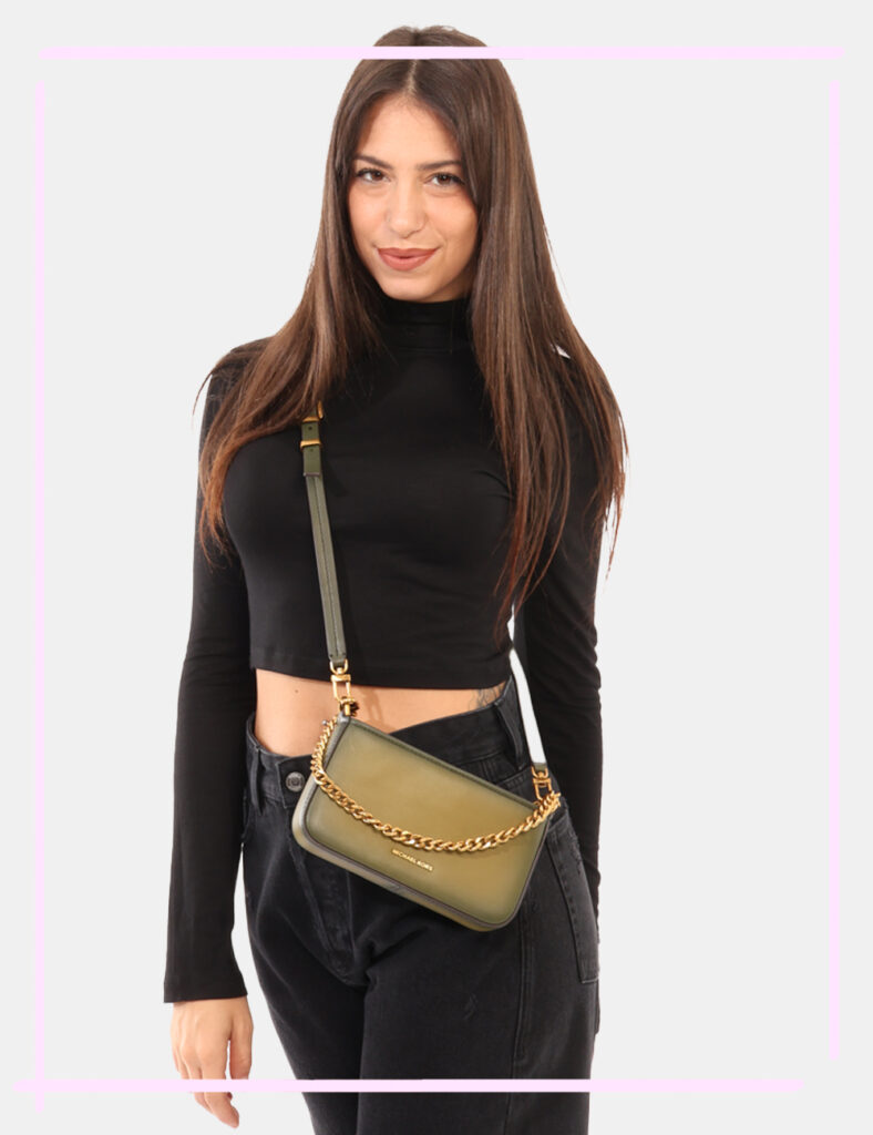 Accessori da donna - Pochette Michael Kors Verde