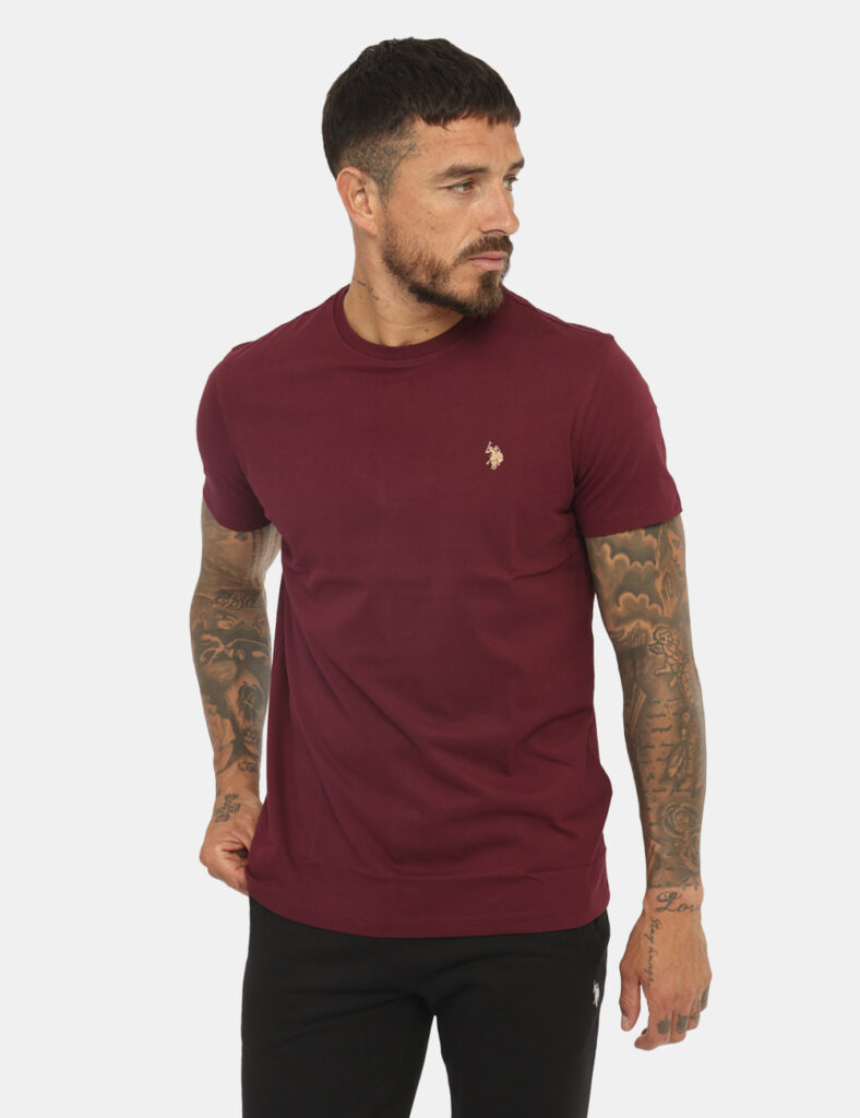 T-shirt U.S. Polo Assn. Bordeaux