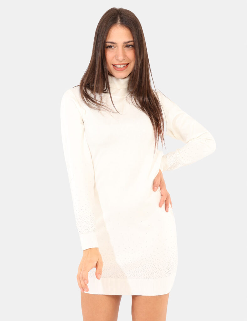 Abbigliamento donna scontato - Vestito Yes Zee Bianco