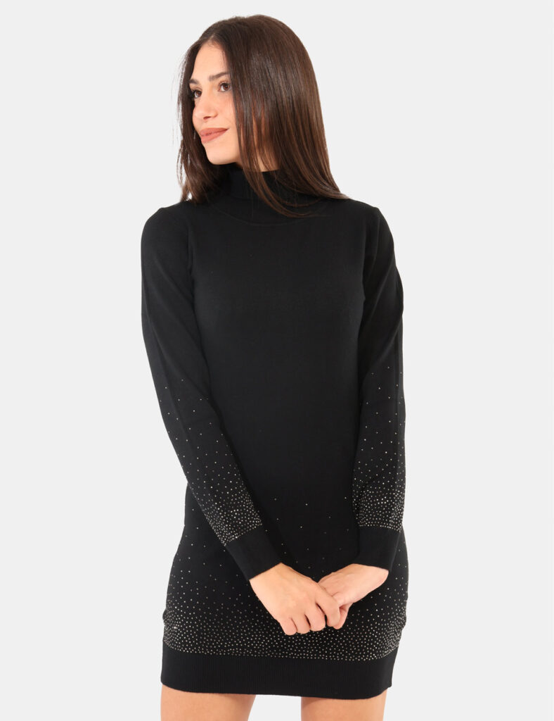 Abbigliamento donna scontato - Vestito Yes Zee Nero