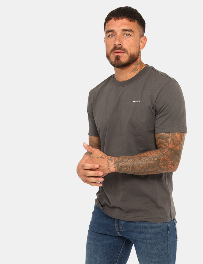 T-shirt Gas Grigio