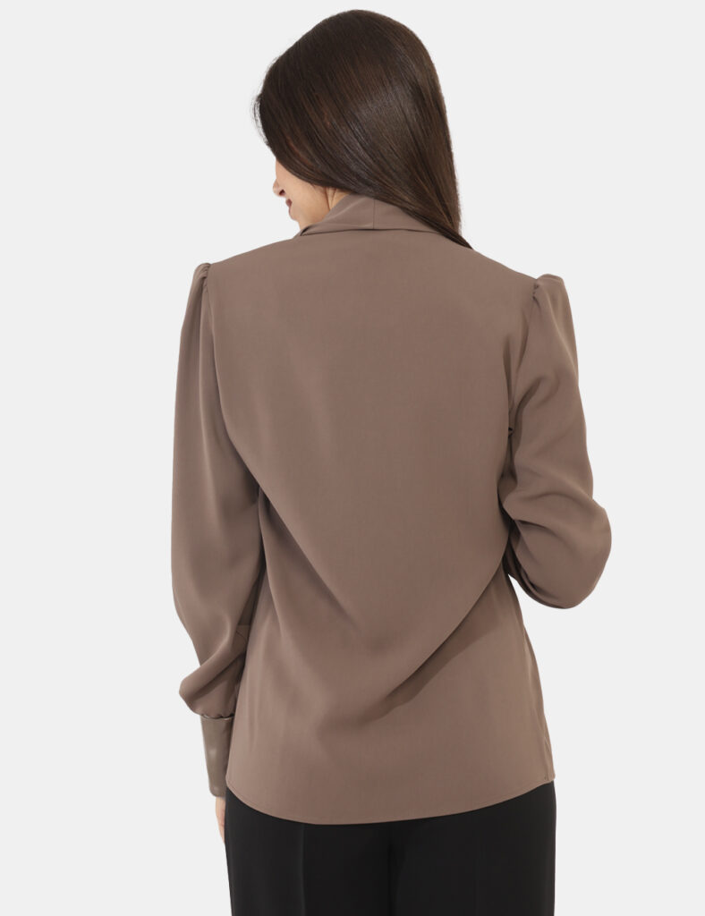 Maglia scontata - Maglia Materica Marrone