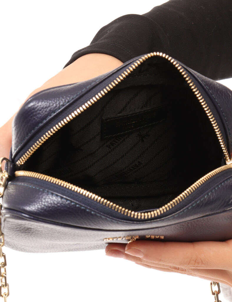 Borse tracolla da donna scontate outlet - Pochette Patrizia Pepe Blu