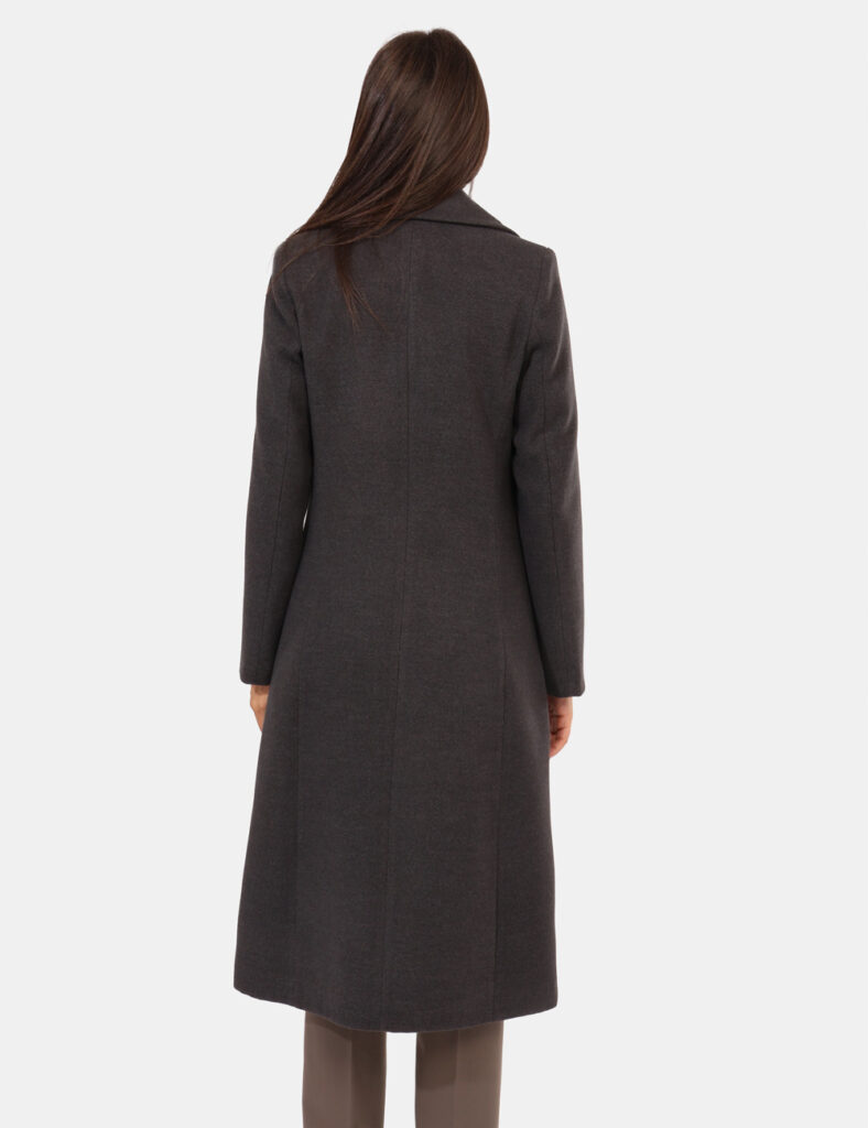 Cappotto Materica Grigio