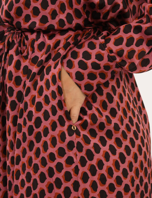 Vestito Ottod'Ame Rosa Taglia S - L’articolo appartiene al campionario esclusivo di stagione: pezzo unico.Cod. art. DA5295 D
