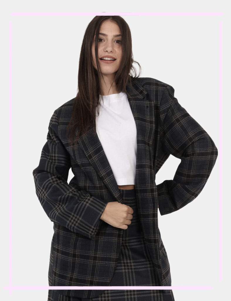 Blazer Ottod'Ame Blu Taglia S