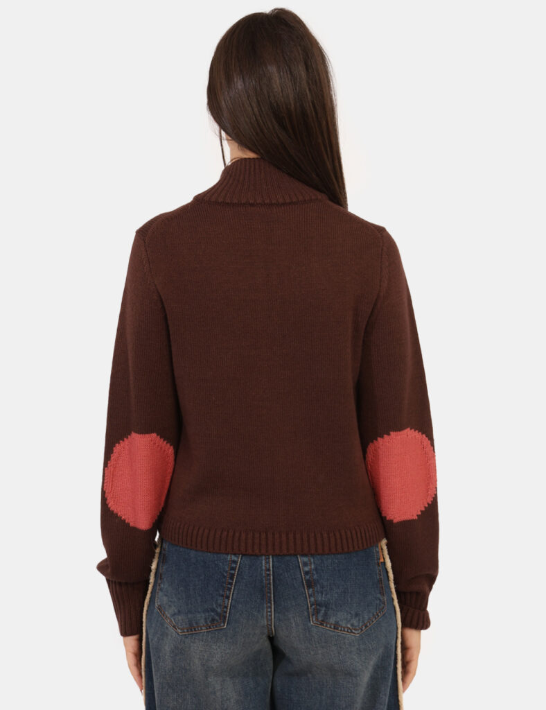 Maglione Ottod'Ame Marrone Taglia S