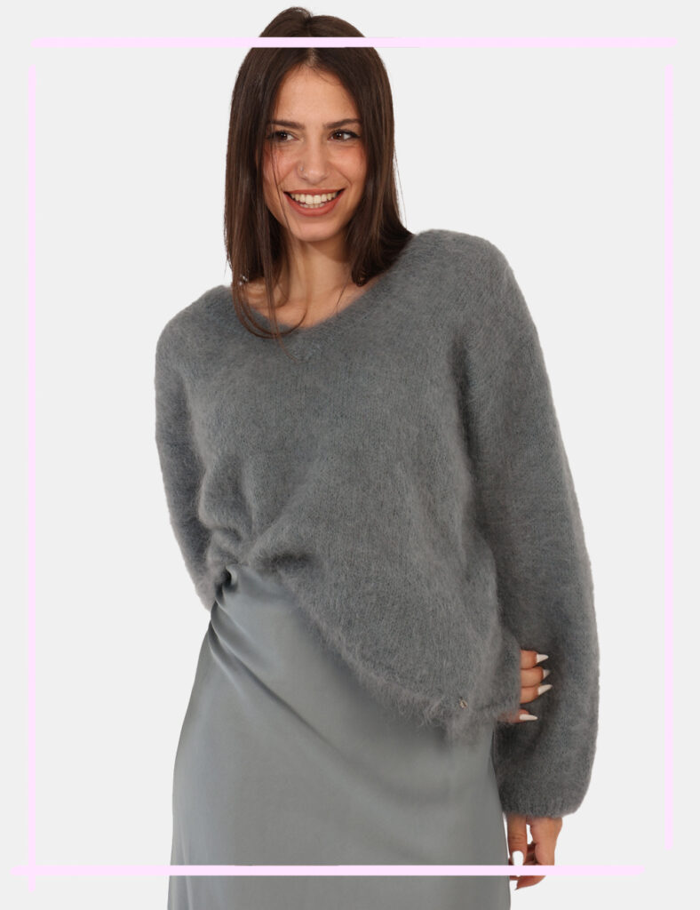 Maglione Ottod'Ame Grigio Taglia S