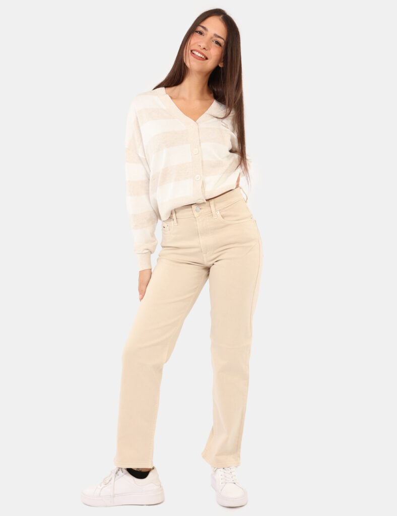 Pantaloni Tommy Hilfiger Beige