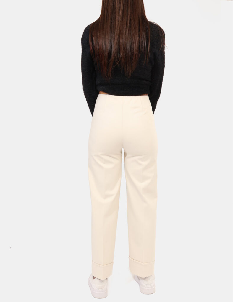 Pantaloni Rue De Clerie Bianco
