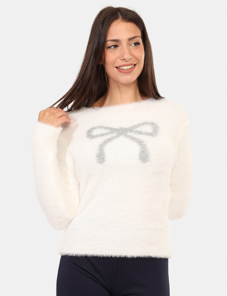 Maglione Rue De Clerie Bianco