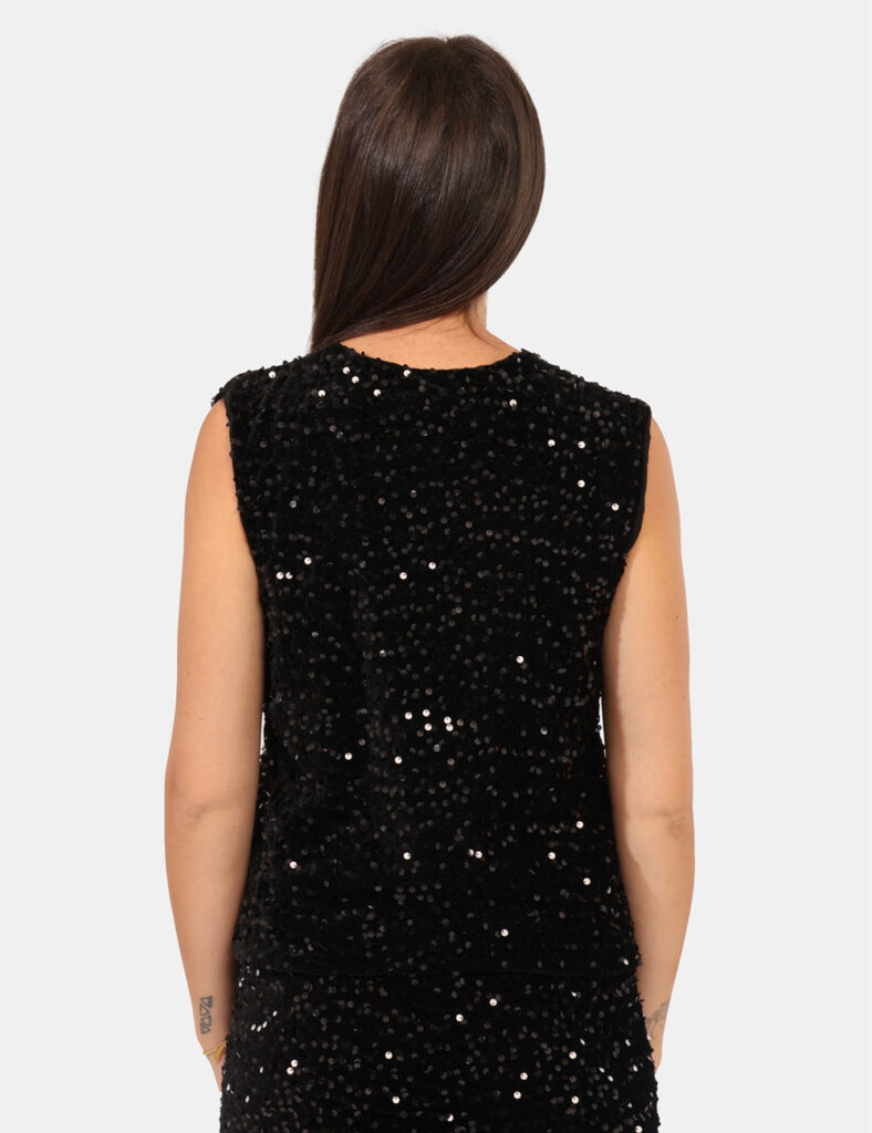 Gilet Rue De Clerie Nero