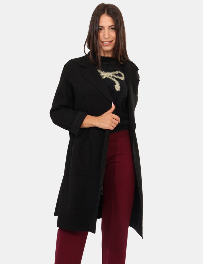 Cappotto Rue De Clerie Nero