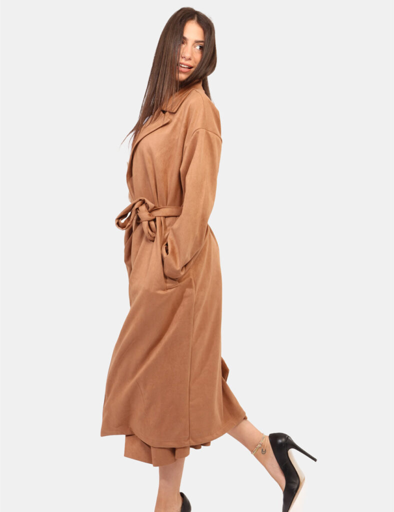 Cappotto Rue De Clerie Marrone